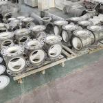 Smooth Surface Ceramic Star Valve For Lithium Battery Material