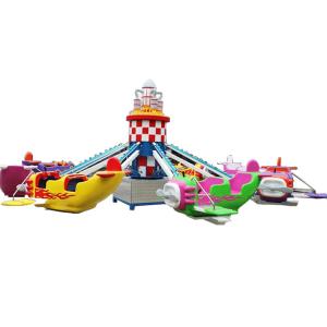 Quality Amazing Amusement Park Rides / Kids Amusement Ride Optional Fence wholesale