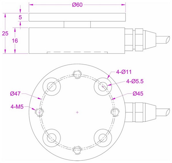 press force sensor