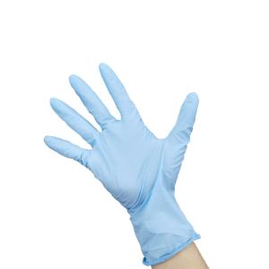 Quality Home Depot Powder Free Lab Blue Nitrile Gloves wholesale