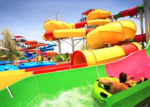 Quality Adult Outdoor Water Slides Large Customized For Holiday Resort / Aqua Park wholesale