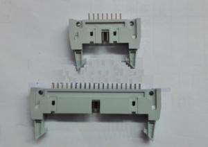 Quality 1.27MM 2.0MM 2.54mm pitch IDC Socket connector black white red gray 6 8 10 12 14 16 18 20 24 26 30 34 40 44 50 64 pin wholesale