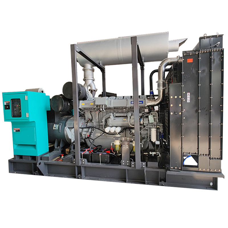 12-Cylinder Open Frame Diesel Generators Silent Running Diesel Generators Outdoor Diesel Generator