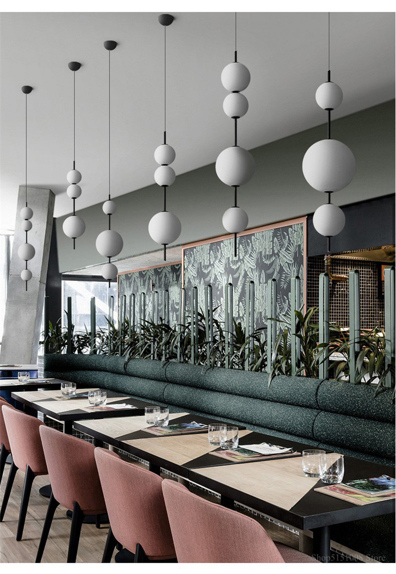 Modern LED Pendant Lamps Hanging light fixture Restaurant Gourd Pendant Lights(WH-GP-49)