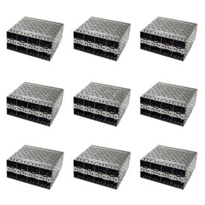 Quality SFP0-3027-L 5GB/S 2X4 Ports SFP Cage&amp;Connector Without Leds wholesale