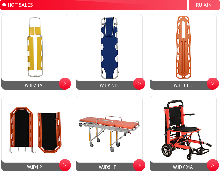 Class I Instrument Folding Stretcher Blue Foldable Cloth Stretcher