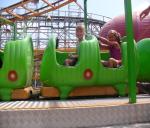 Various In Design Wacky Worm Coaster , Outdoor 6 Seats Kids Amusement Ride