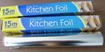 Width 30cm Food Safe Aluminum Foil , Cooking Paper Foil Silver Color