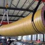 NBR Wear Resistant Rubber Hose Large Diameter High Pressure Flange Suction
