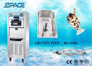 Quality Table Top Commercial Soft Serve Ice Cream Maker Three Flavors Easy To Operate wholesale