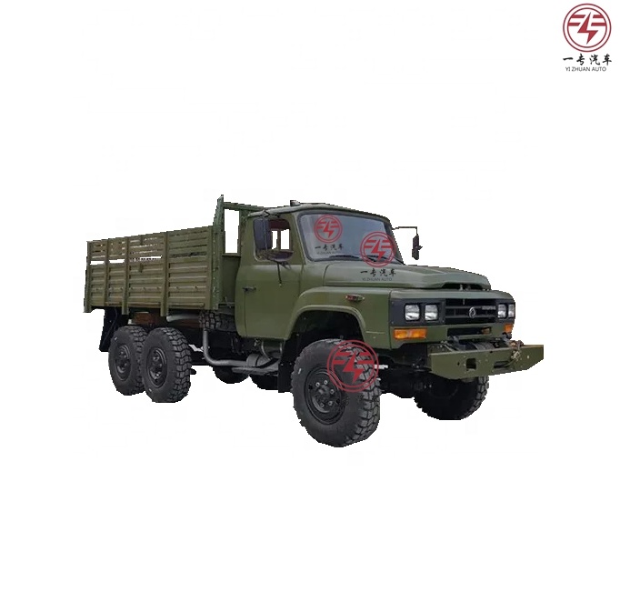 6x6 Off-road Desert Pickup Transport Truck with Fence Cargo Tank Type and Left Steering