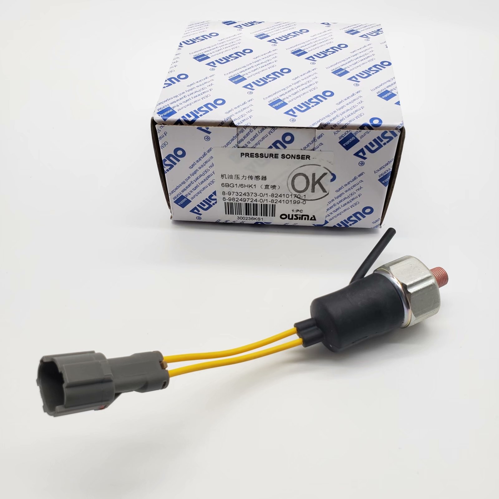 OUSIMA Eletric Excavator 8-97324373-0 1-82410170-1 8-98249724-0 1-82410199-0 Pressure Sensor