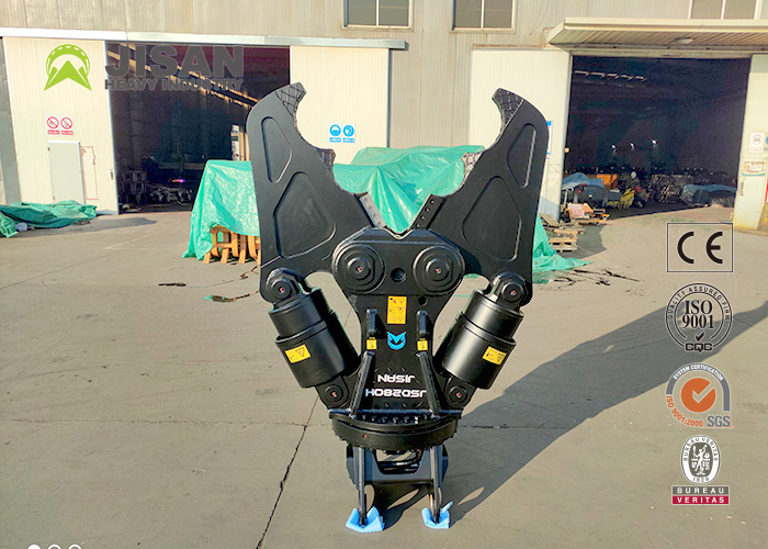 High Quality Cylinder And Wear-Resistant Metal Shear Attachment 320 Excavator For Recycling Of Concrete And Crusher Can