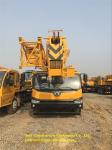 Yellow Telescopic Truck Crane 50t Boom Hydraulic Mobile Truck Crane QY50KA