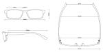 PEEK Modern Optical Eyewear Glasses