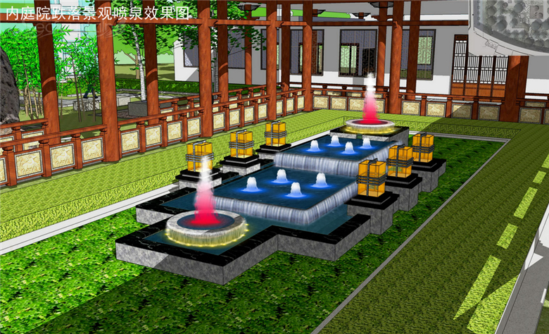 indoor fountain design fountain