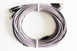 CATV Armored MM ST UPC Fiber Optic Patch Cable 25m Length