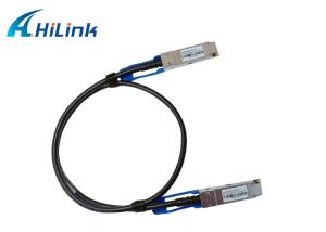 Quality QSFP MSA Direct Attach Copper Cable 26AWG Passive Twinax HILINK QSFP56-200G-PCU1M wholesale