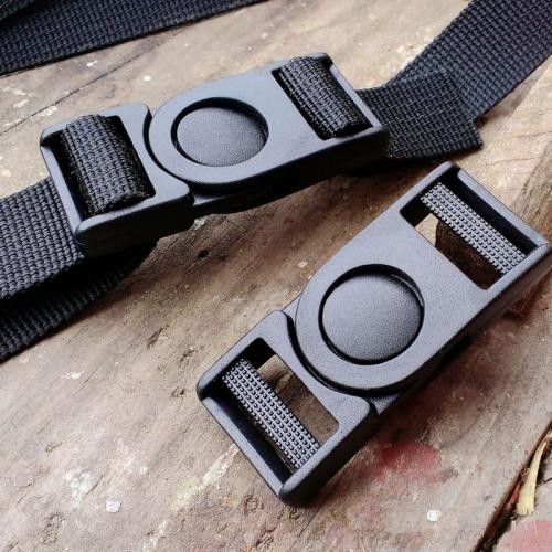Black Plastic Buckle Plastic Mold Making Machine Low Noise CE ISO 9001 Standard