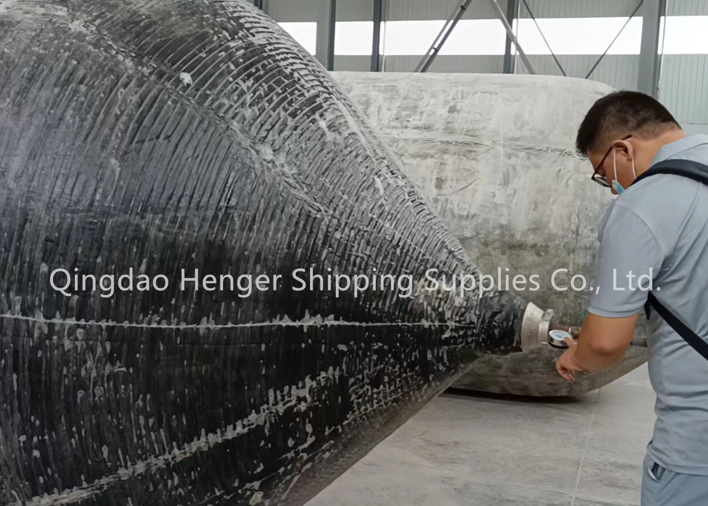 Flotation Inflatable Roller Marine Rubber Airbag for Ship Launching
