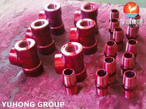 Quality Stainless Steel Forged Fittings 3000# 6000# ASME B16.11 NPT SW Tee ELBOW wholesale