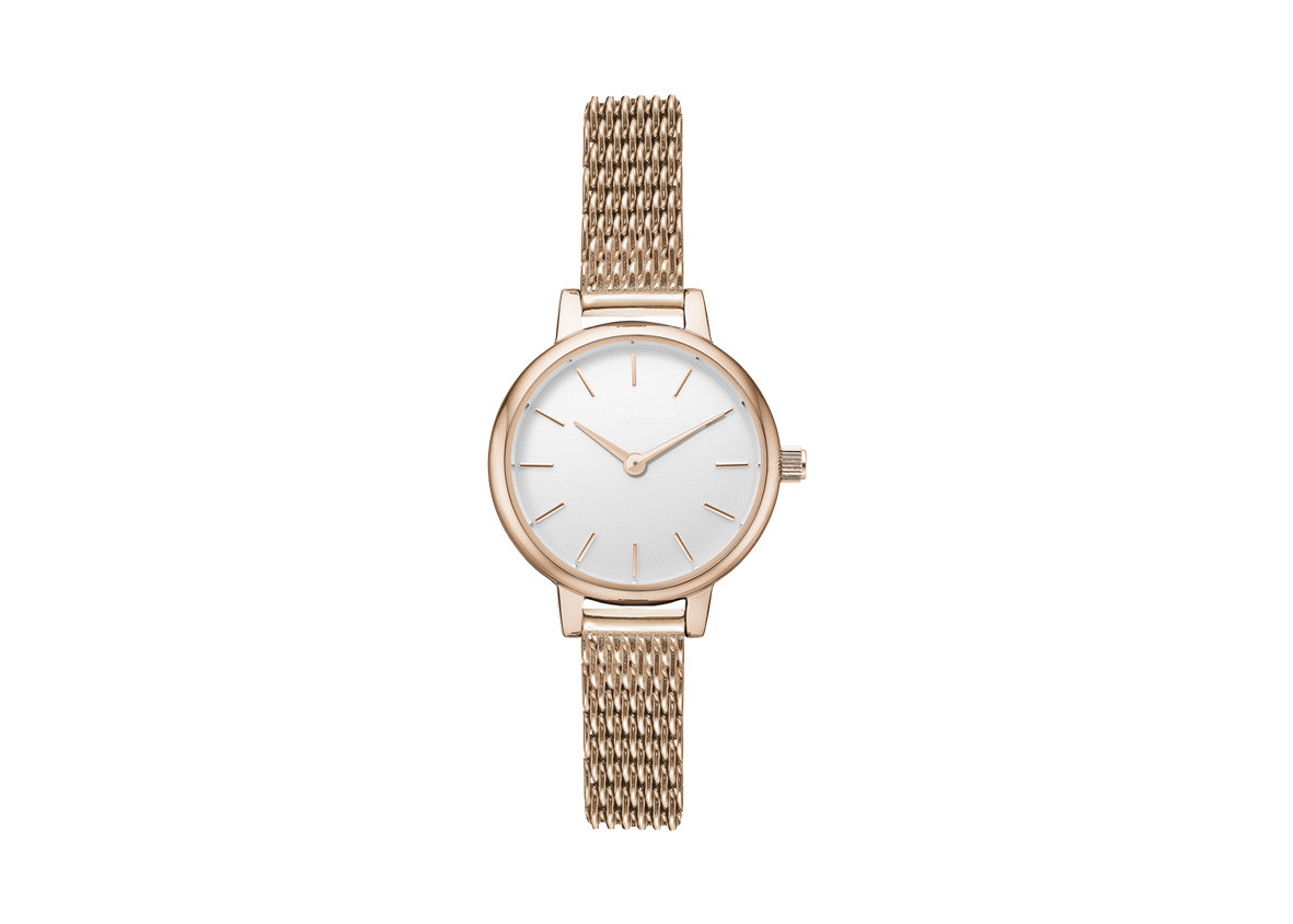 Water Resistant Stainless Steel Ladies Watch Simple Design With Japan Movt