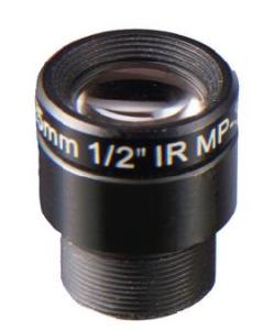 Quality 1/2 inch F2.4 25mm m12 cctv board lens for surveillance camera wholesale
