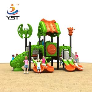 Quality Safety Kids Playground Slide Galvanized Steel Pipe Apply To 3 - 15 Years Old wholesale