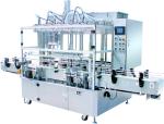Beverage LCD Pneumatic Piston Filling Machine Servo Motor 100ml