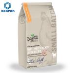 Zipper Flat Bottom Recycled Opaque k Pet Food Bags