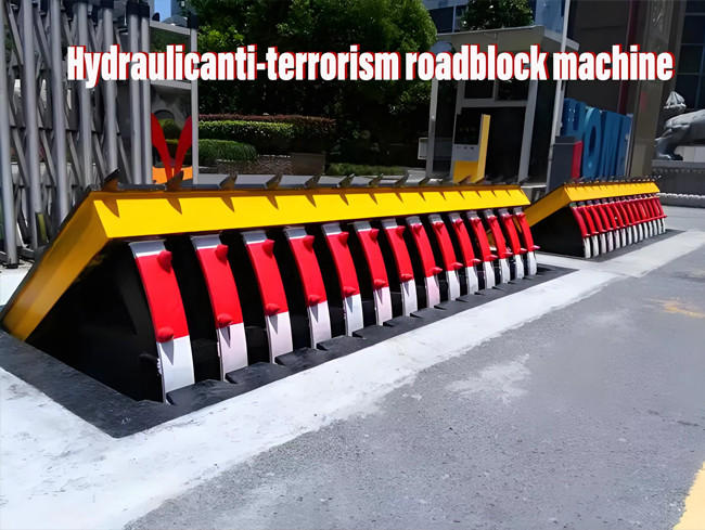 Waterproof Hydraulic Road Barrier Anti Terrorism Security Road Blocker