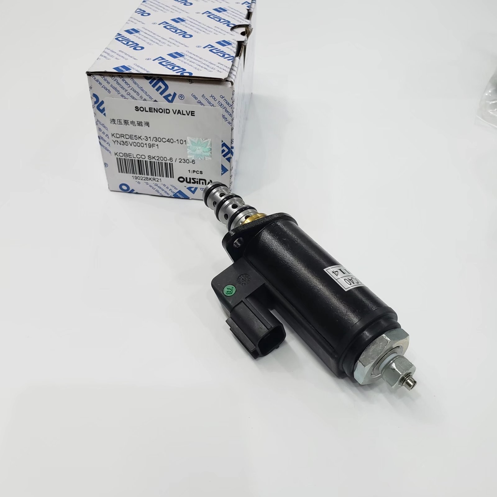 OUSIMA KDREDE5K-31 30C40-101 YN35V00019F1 Solenoid Valve Diesel Engine For Kobelco SK200-6 SK230-6