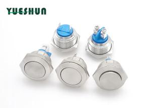Quality Self Reset Stainless Steel Push Button Switch , Anti Vandal Push Button Switch Waterproof wholesale