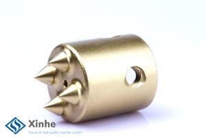 Quality 4 Point Tungsten Carbide Scabbler Bits Construction Scabbler Accessories wholesale