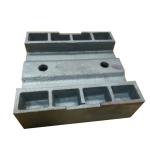 Weight 15kg Surface Roughness 6.3um 12.5um Bi Metal Rail Casting