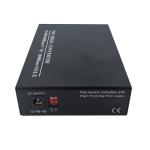 Plug And Play Poe Powered Media Converter With SFP Slot