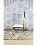 Stainless Steel Event Throne Wedding Banquet Chair Golden With Cushions