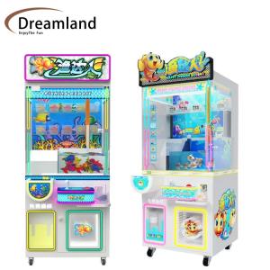 Quality Dreamland coin operated real catch fishing machine children catching crab lobster vending machine wholesale