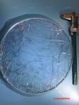 Diameter 300mm Sapphire Optical Windows Clear Color 1mm - 100mm Thickness