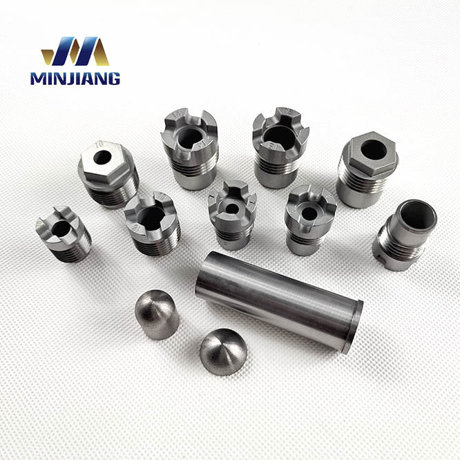 YG6 YG8 Carbide Sandblasting Nozzles For Petroleum Chemical Industry