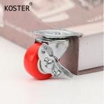 1-3inch Plastic Furniture Swivel Caster Wheel with 17mm/21mm/27mm/27mm Thickness