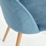 Customizable Wooden Legs Velvet Fabric Restaurant Chairs for Dining Room