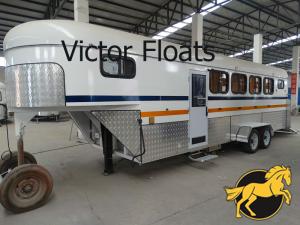 Quality 4 horse goosenck trailers wholesale
