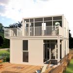 Removable Prefabricated Container House Tiny Pre Assembled Detachable Office