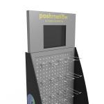 Store PVC Display Stand POS Point Of Sale Display Stands Modern
