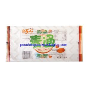 Quality Noodle side gusset bag, back seal side gusset pouch for food packaging wholesale