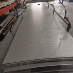 Non Slip 304 Stainless Steel Embossed Sheet Checkered Plate Metal 600mm