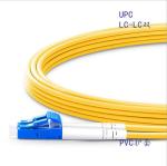 Indoor LC/upc-LC/upc SM Duplex Yellow Fiber Optic Patch Cord