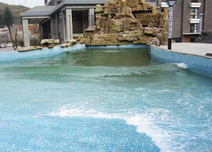 Artificial Water Park Wave Pool Durable Air Blowing Surf Wave For Hotel Beach