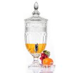 Professional fashioned Luxury lead-free crystal glass 5L glass juice beverage